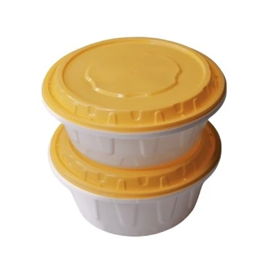 Chinesische Lunchbox aus Kunststoff mit Schloss